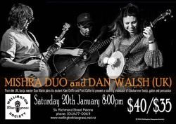 Mishra Duo and Dan Walsh
